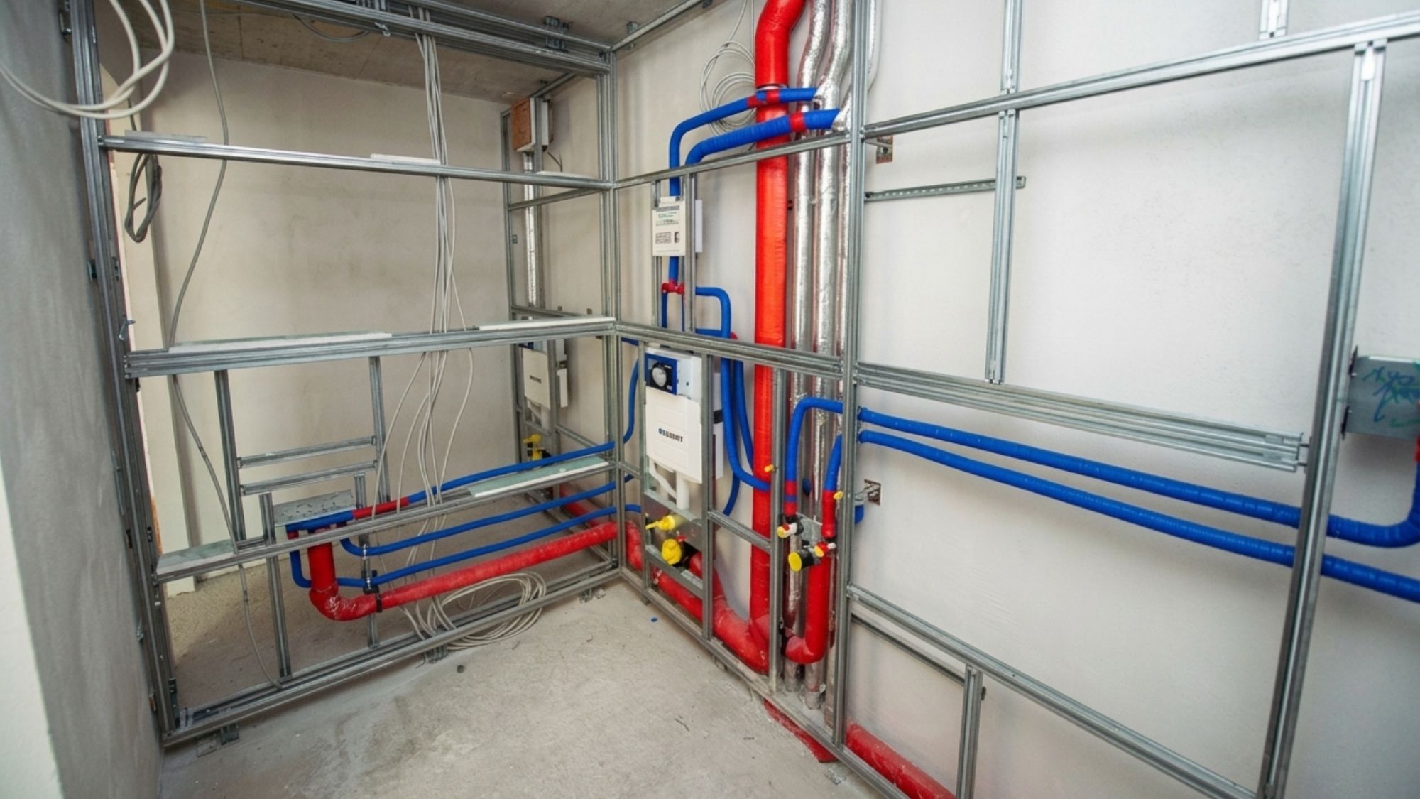 Sanitärinstallation in Hamburg, Projektfoto NDS